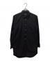 COMME des GARCONS HOMME PLUS（コムデギャルソンオムプリュス）の古着「長袖シャツ」｜ブラック
