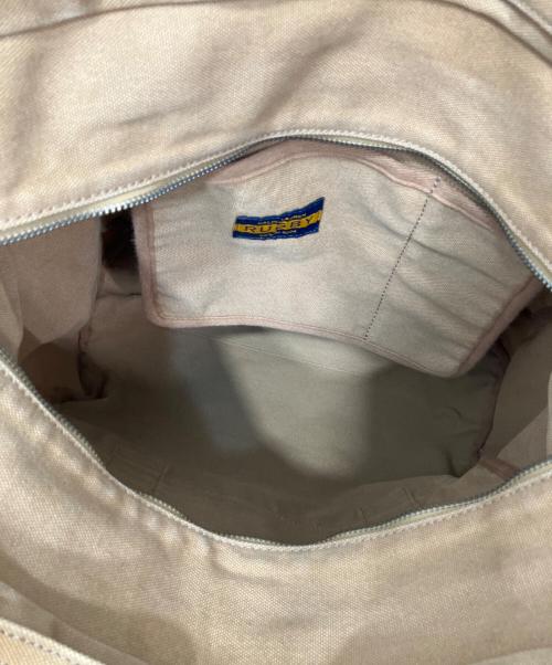 Rugby Ralph Lauren（ラグビーラルフローレン）Rugby Ralph Lauren (ラグビーラルフローレン) レザーハンドルキャンバストートバッグ カーキの古着・服飾アイテム