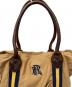 Rugby Ralph Lauren (ラグビーラルフローレン) レザーハンドルキャンバストートバッグ カーキ：10000円