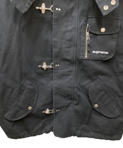 SUPREME（シュプリーム）SUPREME (シュプリーム) Canvas Clip Jacket（キャンバスクリップジャケット） ブラック サイズ:XLの古着・服飾アイテム