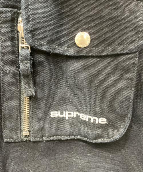 SUPREME（シュプリーム）SUPREME (シュプリーム) Canvas Clip Jacket（キャンバスクリップジャケット） ブラック サイズ:XLの古着・服飾アイテム