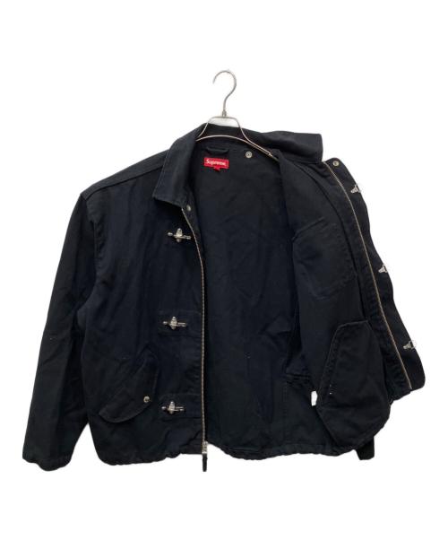 SUPREME（シュプリーム）SUPREME (シュプリーム) Canvas Clip Jacket（キャンバスクリップジャケット） ブラック サイズ:XLの古着・服飾アイテム