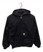 CarHarttカーハート）の古着「DUCK ACTIVE JACKET（ダックアクティブジャケット）」｜ブラック