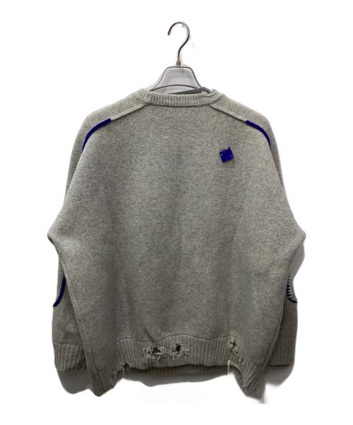 ZARA（ザラ）ZARA (ザラ) ADER error (アーダーエラー) OVERSIZE SWEATER GREY（オーバーサイズセーターグレー） グレー サイズ:S-Mの古着・服飾アイテム