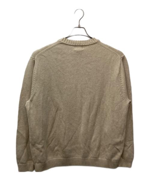 L.L.Bean（エルエルビーン）L.L.Bean (エルエルビーン) ミックスコットンニット ベージュ サイズ:XLの古着・服飾アイテム