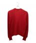 IZOD LACOSTE (アイゾッド ラコステ) 70-80's カーディガン レッド サイズ:採寸参照：5000円