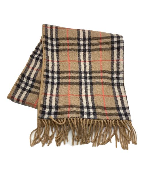 BURBERRY（バーバリー）BURBERRY (バーバリー) ノヴァチェックマフラー ブラウンの古着・服飾アイテム