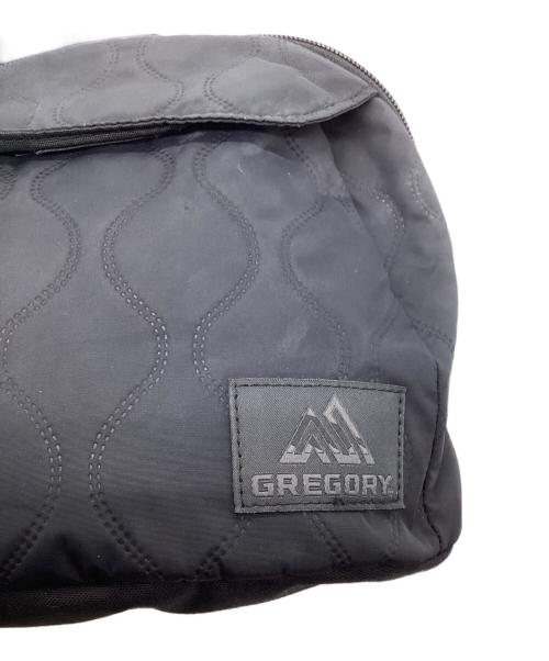 GREGORY（グレゴリー）GREGORY (グレゴリー) キルトショルダーバッグ ブラックの古着・服飾アイテム
