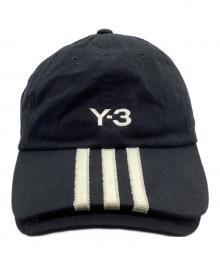 Y-3（ワイスリー）の古着「キャップ」｜ブラック