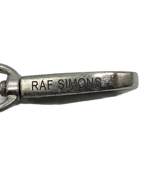 RAF SIMONS（ラフシモンズ）RAF SIMONS (ラフシモンズ) ツイストチェーンウォレット シルバーの古着・服飾アイテム