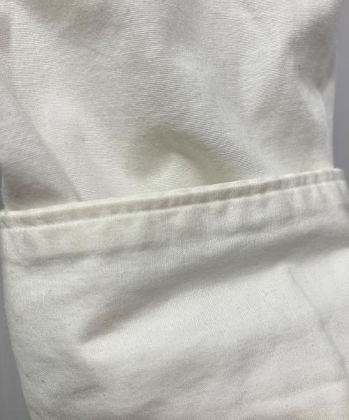 COMME des GARCONS HOMME PLUS（コムデギャルソンオムプリュス）COMME des GARCONS HOMME PLUS (コムデギャルソンオムプリュス) バックボタンプリントシャツ ホワイト サイズ:Sの古着・服飾アイテム