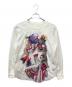 COMME des GARCONS HOMME PLUS (コムデギャルソンオムプリュス) バックボタンプリントシャツ ホワイト サイズ:S：22000円