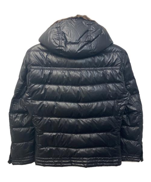 BURBERRY BLACK LABEL（バーバリーブラックレーベル）BURBERRY BLACK LABEL (バーバリーブラックレーベル) 袖ワッペンダウンジャケット ブラック サイズ:Mの古着・服飾アイテム