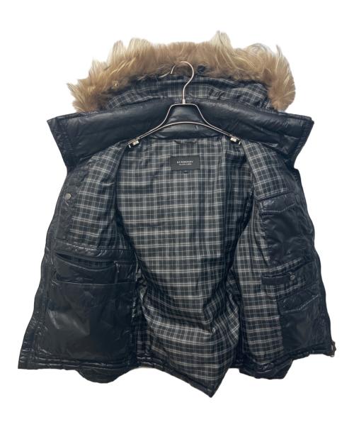 BURBERRY BLACK LABEL（バーバリーブラックレーベル）BURBERRY BLACK LABEL (バーバリーブラックレーベル) 袖ワッペンダウンジャケット ブラック サイズ:Mの古着・服飾アイテム