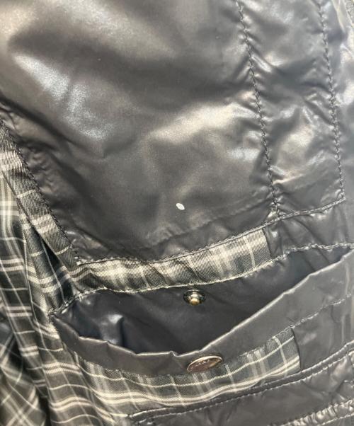 BURBERRY BLACK LABEL（バーバリーブラックレーベル）BURBERRY BLACK LABEL (バーバリーブラックレーベル) 袖ワッペンダウンジャケット ブラック サイズ:Mの古着・服飾アイテム