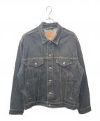 LEVI'Sリーバイス）の古着「ブラックデニムトラッカージャケット」｜ブラック