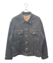 LEVI'S（リーバイス）の古着「ブラックデニムトラッカージャケット」｜ブラック