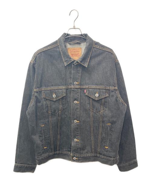 LEVI'S（リーバイス）LEVI'S (リーバイス) ブラックデニムトラッカージャケット ブラック サイズ:Lの古着・服飾アイテム
