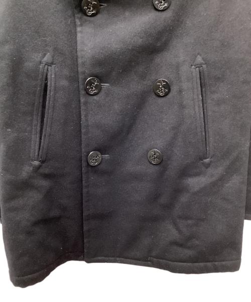 U'S NAVY（ユーエスネイビー）U'S NAVY (ユーエスネイビー) ウールPコート ネイビー サイズ:36Rの古着・服飾アイテム