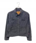 LEVI'S PReMIUMリーバイス プレミアム）の古着「マーケットマイナーズ トラッカージャケット」｜ネイビー