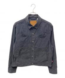 LEVI'S PReMIUM（リーバイス プレミアム）の古着「マーケットマイナーズ トラッカージャケット」｜ネイビー