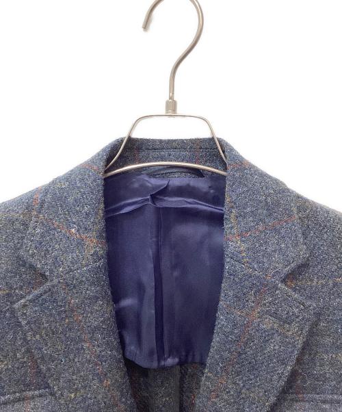 HACKETT（ハケット）HACKETT (ハケット) Harris Tweed テーラードジャケｔット ネイビー サイズ:46の古着・服飾アイテム