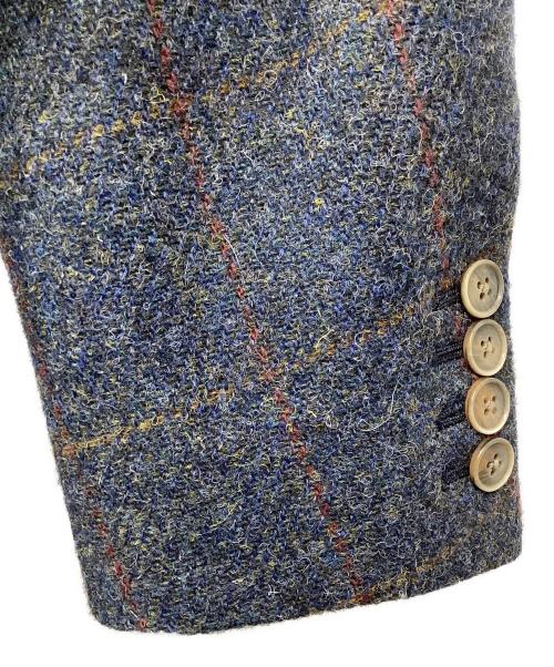 HACKETT（ハケット）HACKETT (ハケット) Harris Tweed テーラードジャケｔット ネイビー サイズ:46の古着・服飾アイテム