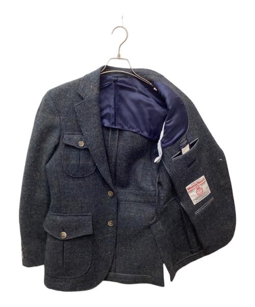 HACKETT（ハケット）HACKETT (ハケット) Harris Tweed テーラードジャケｔット ネイビー サイズ:46の古着・服飾アイテム