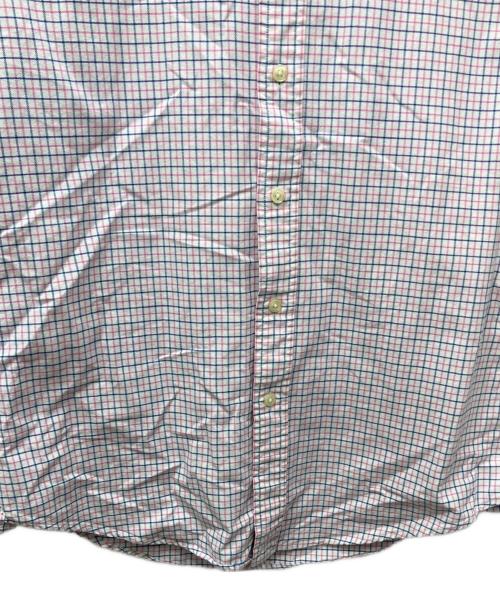 RALPH LAUREN（ラルフローレン）RALPH LAUREN (ラルフローレン) チェックシャツ ホワイト×ピンク サイズ:Sの古着・服飾アイテム