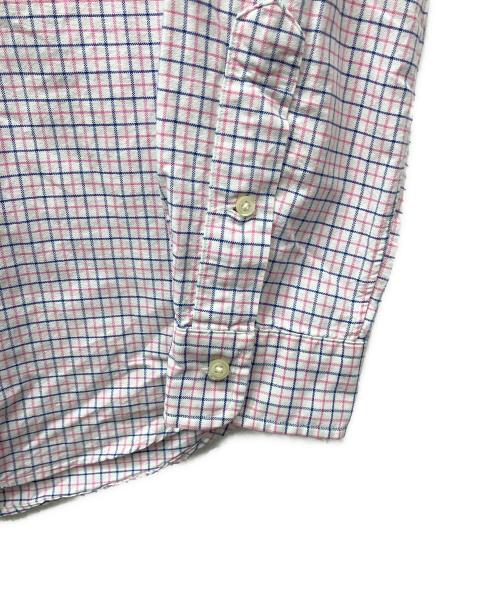 RALPH LAUREN（ラルフローレン）RALPH LAUREN (ラルフローレン) チェックシャツ ホワイト×ピンク サイズ:Sの古着・服飾アイテム