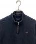 FRED PERRY (フレッドペリー) ハーフジップスウェット ネイビー サイズ:XL：7000円