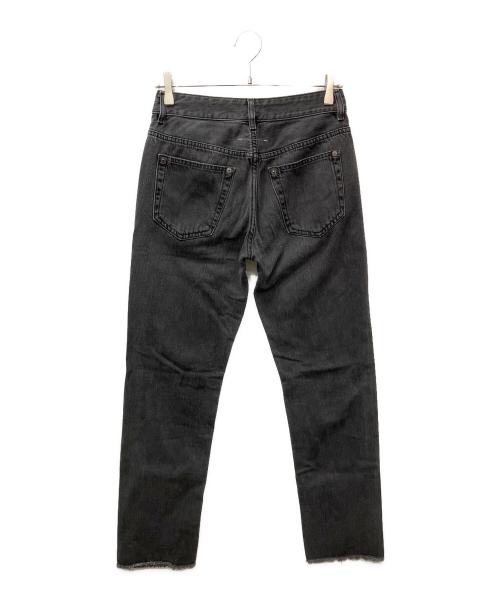 MM6 Maison Margiela（エムエムシックスメゾンマルジェラ）MM6 Maison Margiela (エムエムシックスメゾンマルジェラ) 5 BUTTON DENIM PANTS　(５ボタンデニムパンツ) ブラック サイズ:40の古着・服飾アイテム