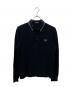 FRED PERRY（フレッドペリー）の古着「Twin Tipped L/S Polo Shirt / ポロシャツ」｜ブラック