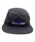 Supreme（シュプリーム）の古着「Holographic Logo Camp Cap（ホログラフィックロゴキャンプキャップ）」｜ブラック