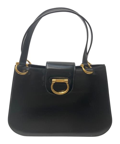 CELINE（セリーヌ）CELINE (セリーヌ) ガンチーニハンドバッグ ブラックの古着・服飾アイテム