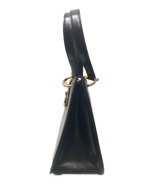 CELINE（セリーヌ）CELINE (セリーヌ) ガンチーニハンドバッグ ブラックの古着・服飾アイテム