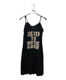 Hysteric Glamour（ヒステリックグラマー）の古着「キャミソールワンピース」｜ブラック