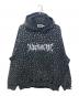 A BATHING APE（アベイシングエイプ）の古着「Studded Logo Relaxed Fit Pullover Hoodie/スタッズロゴリラックスフィットプルオーバーフーディー」｜ブラック