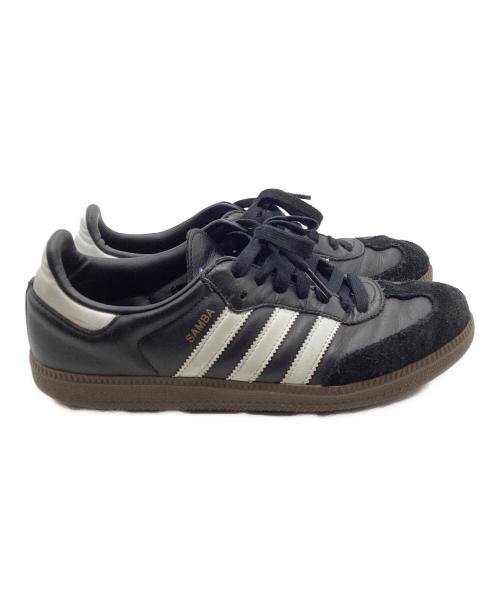 adidas（アディダス）adidas (アディダス) SAMBA OG ローカットスニーカー ブラック サイズ:US9の古着・服飾アイテム