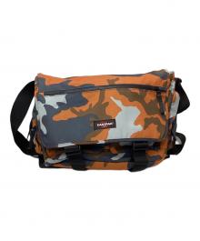 EASTPAK（イーストパック）の古着「カモフラメッセンジャーバッグ」｜グレー×オレンジ