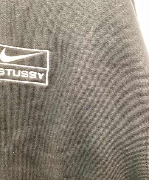 stussy（ステューシー）stussy (ステューシー) NIKE (ナイキ) Wash Crew Fleece　(ウォッシュクルーフリース) ブラック サイズ:Sの古着・服飾アイテム