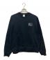 stussy（ステューシー）の古着「Wash Crew Fleece　(ウォッシュクルーフリース)」｜ブラック