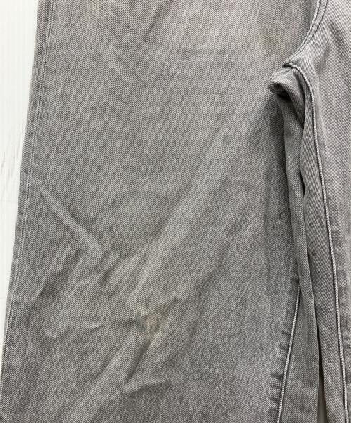 NAKEDGAUGE（ネイキッドゲージ）nakedgauge (ネイキッドゲージ) ROBERTS BLACK BLEACHED グレー サイズ:2の古着・服飾アイテム
