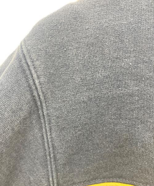 SUPREME（シュプリーム）Supreme (シュプリーム) zig zag stitch panel crewneck　(ジグザグ　スティッチパネルクルーネック) ネイビー サイズ:Lの古着・服飾アイテム