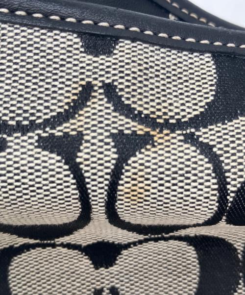COACH（コーチ）COACH (コーチ) クリップ ホーボー ショルダーバッグ ブラックの古着・服飾アイテム