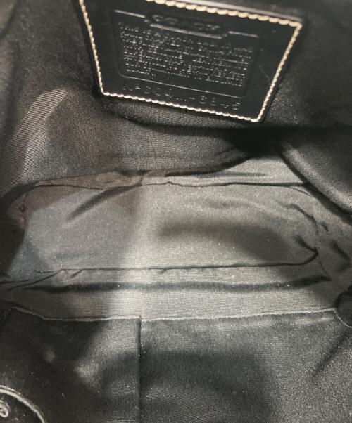 COACH（コーチ）COACH (コーチ) クリップ ホーボー ショルダーバッグ ブラックの古着・服飾アイテム