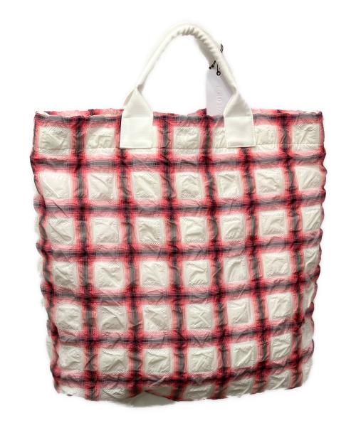 ROLD SKOV（ロードスコフ）ROLD SKOV (ロードスコフ) ROUGE BAG / 2WAYバッグ ホワイト×レッドの古着・服飾アイテム