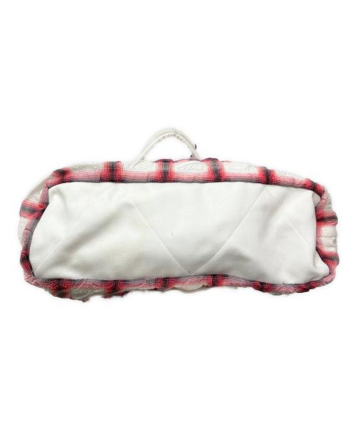ROLD SKOV（ロードスコフ）ROLD SKOV (ロードスコフ) ROUGE BAG / 2WAYバッグ ホワイト×レッドの古着・服飾アイテム