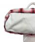 中古・古着 ROLD SKOV (ロードスコフ) ROUGE BAG / 2WAYバッグ ホワイト×レッド：9000円