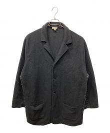 COLOMBO（コロンボ）の古着「カシミヤ×シルク混テーラード」｜ブラック